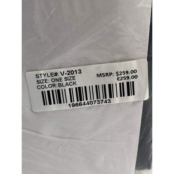 Valentino Orlandi Convertible Crossbody with Handles - V-2013, Black (NWT) - Picture 8 of 8